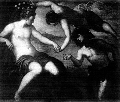 BACCHUS AND ARIADNE FROM THE PAINTING BY TINTORETTO
In the Doges' Palace