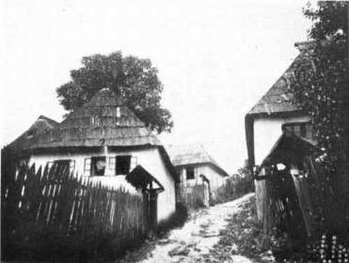 A VILLAGE OF NORTH MONTENEGRO.