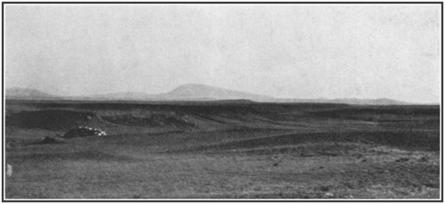 Fig. 42.: Bone-Cabin Draw on Little Medicine River
north of Medicine Bow, Wyoming.