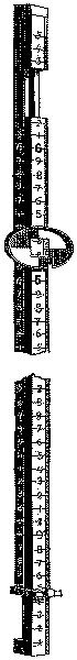 Illustration: Fig. 7 - LEVELLING ROD.