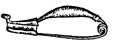 Fig. 8.--Early La T�ne period. Reflexed terminal ornament.