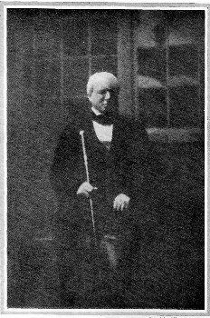 Copyright of Mrs. Simms Reeve

A HITHERTO UNPUBLISHED PORTRAIT OF GEORGE BORROW

Taken in the garden of Mrs. Simms Reeve of Norwich in 1848. This is the
only photograph of George Borrow extant, although two paintings of him
exist, one by Henry Wyndham Phillips, which forms the frontispiece of
this volume, taken in 1843, and an earlier portrait by his brother John,
which will be found facing page 32