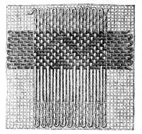 FIG. 44.
DAMASK DARNING. WRONG SIDE.