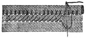 FIG. 66.
DOUBLE-ROWED ORNAMENTAL SEAM.
WRONG SIDE.