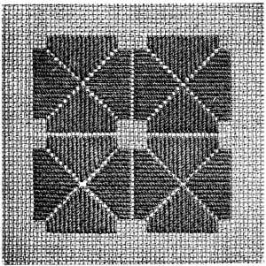 FIG. 154.
ELEVENTH PATTERN. DAMASK STITCH
FOR FIG. 105.
