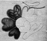 FIG. 232. RAISED EMBROIDERY.
PREPARATORY WORK.