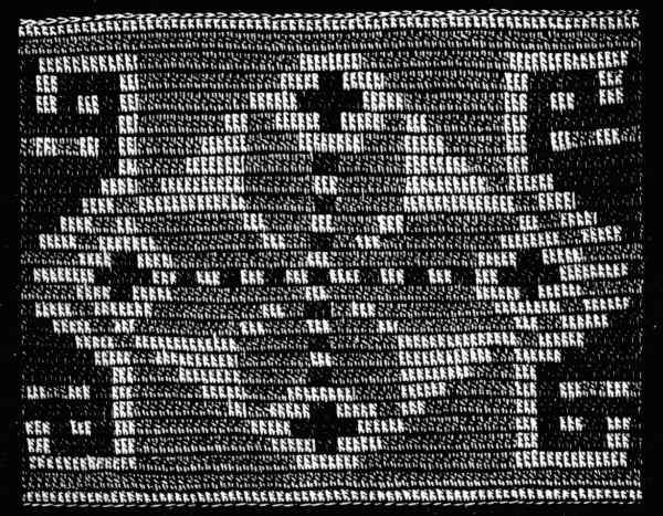 FIG. 438.
PLAIN CROCHET MADE AFTER A TAPESTRY
PATTERN.