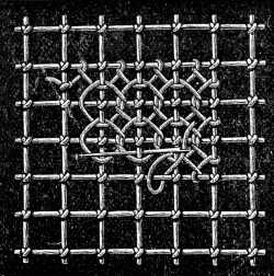 FIG. 642. LOOP STITCH.
SEVERAL ROWS COMPLETED.