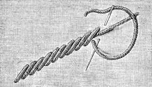 FIG. 871.
RAISED STEM STITCH.