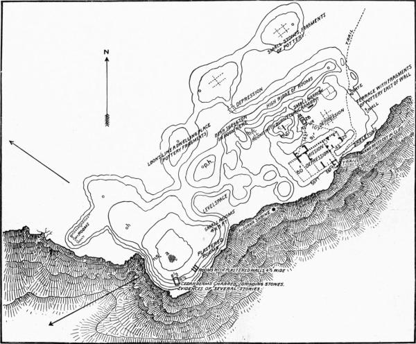 PL. CVII—
GROUND PLAN OF AWATOBI