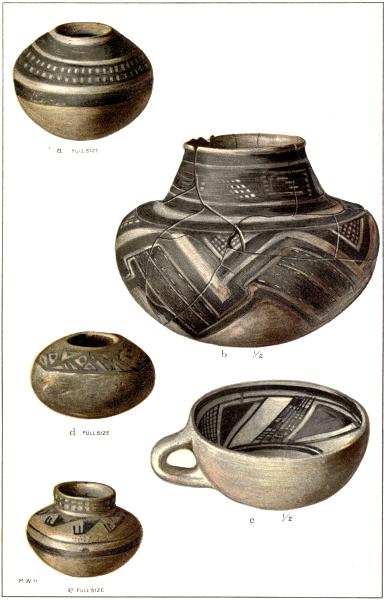 PL. CXIII—
POTTERY FROM INTRAMURAL BURIAL AT AWATOBI