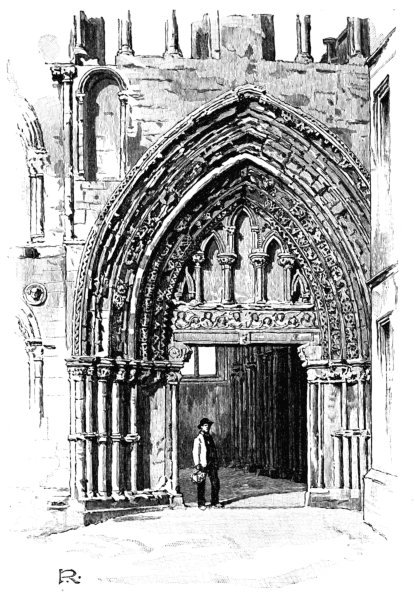 WEST DOORWAY, HOLYROOD CHAPEL