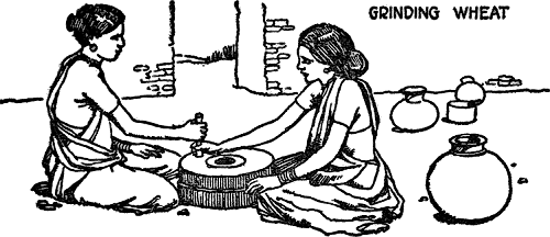 GRINDING WHEAT