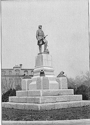 BRONZE STATUE ADMIRAL DAVID G. FARRAGUT