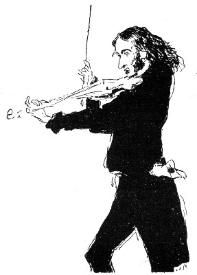 PAGANINI.

By Sir Edwin Landseer.