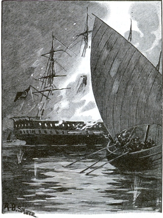 The Burning of the Philadelphia