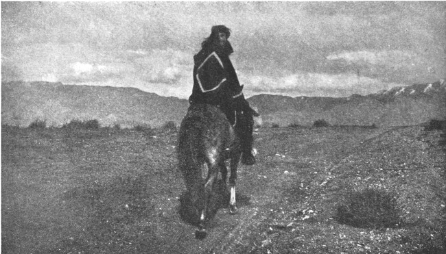 It isn't America at all! It's Arabia, and the Bedouins of
the Painted Desert are Navajo boys