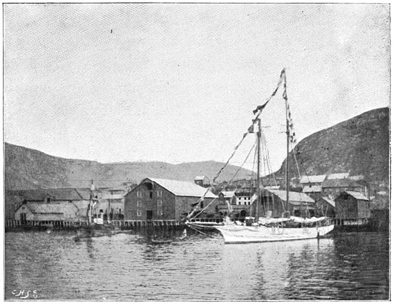 Arrival at Hammerfest