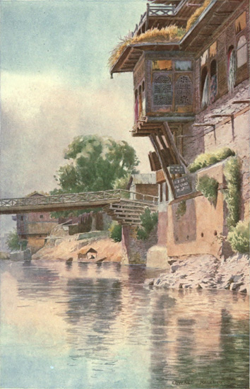 SHAWL MERCHANTS' SHOPS, THIRD BRIDGE, SRINAGAR