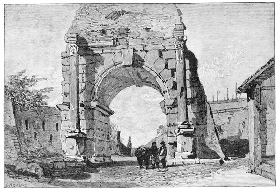 ARCH OF DRUSUS (1860)