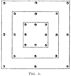 Nine Men's Morris playing board