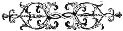 decorative scrollwork