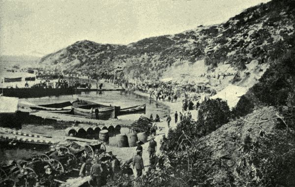 Anzac Cove, Gallipoli.