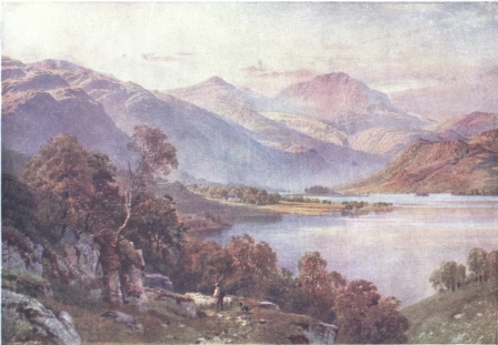 HEAD OF LOCH LOMOND, LOOKING UP GLEN FALLOCH,
PERTHSHIRE