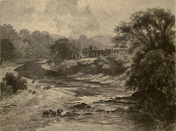 Frontispiece: On the Wharfe&mdash;Bolton Abbey