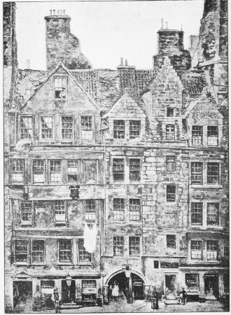 Head of Brodie’s Close, Lawnmarket.

(From a Drawing by Bruce J. Home.)