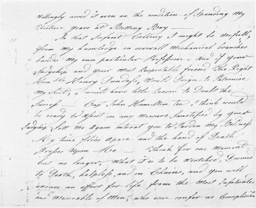 Facsimile of Deacon Brodie’s Letter to the Duchess of
Buccleuch.

(From the original in Dr. David Laing’s collection of MSS. in the
Edinburgh University Library.)