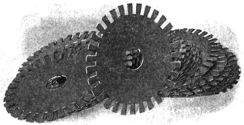 Fig 695Watson armature discs Each lamination is made from low carbon electrical steel