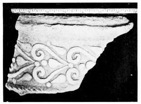 Fig. 163.—SÂMARRÂ, FRAGMENT OF POTTERY.