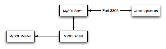 MySQL Enterprise Dashboard:
            標準のエージェント/モニタートポロジ