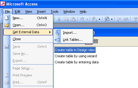 Microsoft Access Front End Oracle